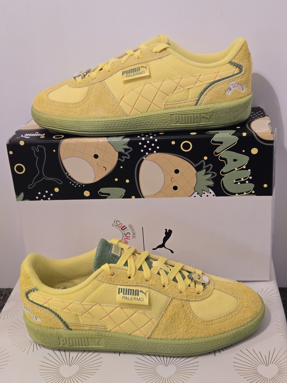 PUMA Palermo Squishmallows Pineapple Casual Sneakers